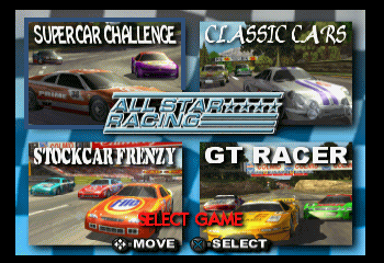 All-Star Racing Title Screen